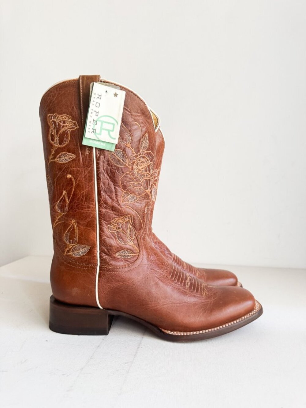Roper Steppin Out Western Boot Embroidered 9